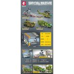 لگو سری جنگی باکس 4 عددی مدل Survival Warfare کد 207078 - Image 5