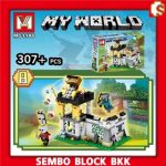 لگو ماینکرافت باکس 4 عددی مدل My World کد MG1186 - Image 3