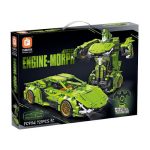 لگو ماشین ترانسفورمر 2in1 عقب کش Building Block کد FC9114 - Image 4