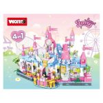 لگو دخترانه خانه پرنسس باکس 4 عددی برند WOMA کد C026