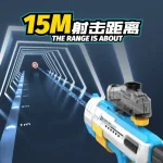 تفنگ آبپاش شارژی لیزردار مدل WATER GUN کد KB1321 - Image 3