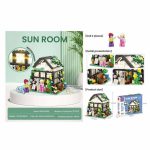 لگو گلخانه مدل SUN ROOM برند LX کد A3801 - Image 6