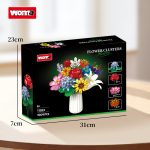 لگو گلدان گل مدل FLOWERS برند WOMA کد 11053 - Image 7