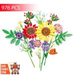 لگو گلدان گل مدل Midsummer's Promise برند JIESTAR کد 9028 - Image 7