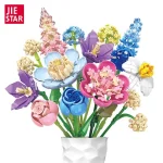 لگو گلدان گل مدل FLOWERS برند JIESTAR کد 9092 - Image 3