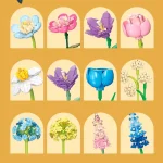 لگو گلدان گل مدل FLOWERS برند JIESTAR کد 9092 - Image 6