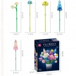 لگو گلدان گل مدل FLOWERS برند JIESTAR کد 9092 - Image 8