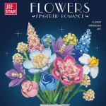 لگو گلدان گل مدل FLOWERS برند JIESTAR کد 9092 - Image 2