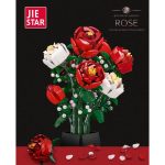لگو گلدان گل رز مدل ROSE برند JIESTAR کد 9010 - Image 2