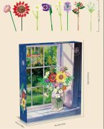 لگو گلدان گل مدل Midsummer's Promise برند JIESTAR کد 9028 - Image 3