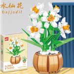لگو گلدان نرگس مدل Flower Studio کد 9116