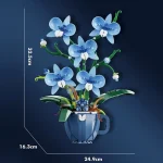 لگو گل ارکیده مدل گیاه بونسای کد 3004 - Image 4