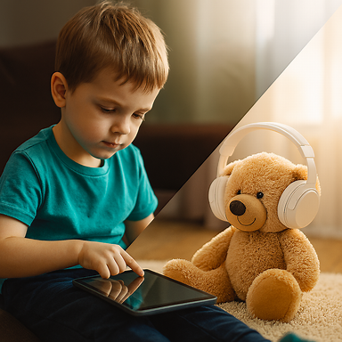 🎮 بازی کامپیوتری یا 🧸 اسباب‌بازی؟ کدام برای کودک بهتر است؟