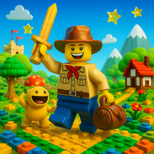 🧱 Lego Worlds: دنیایی دیجیتال برای خلاقیت و رشد کودک