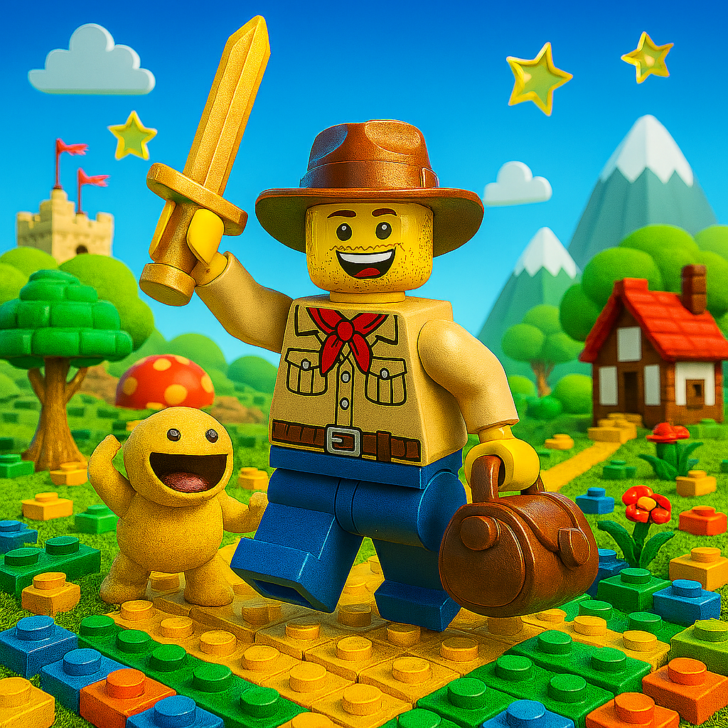 🧱 Lego Worlds: دنیایی دیجیتال برای خلاقیت و رشد کودک