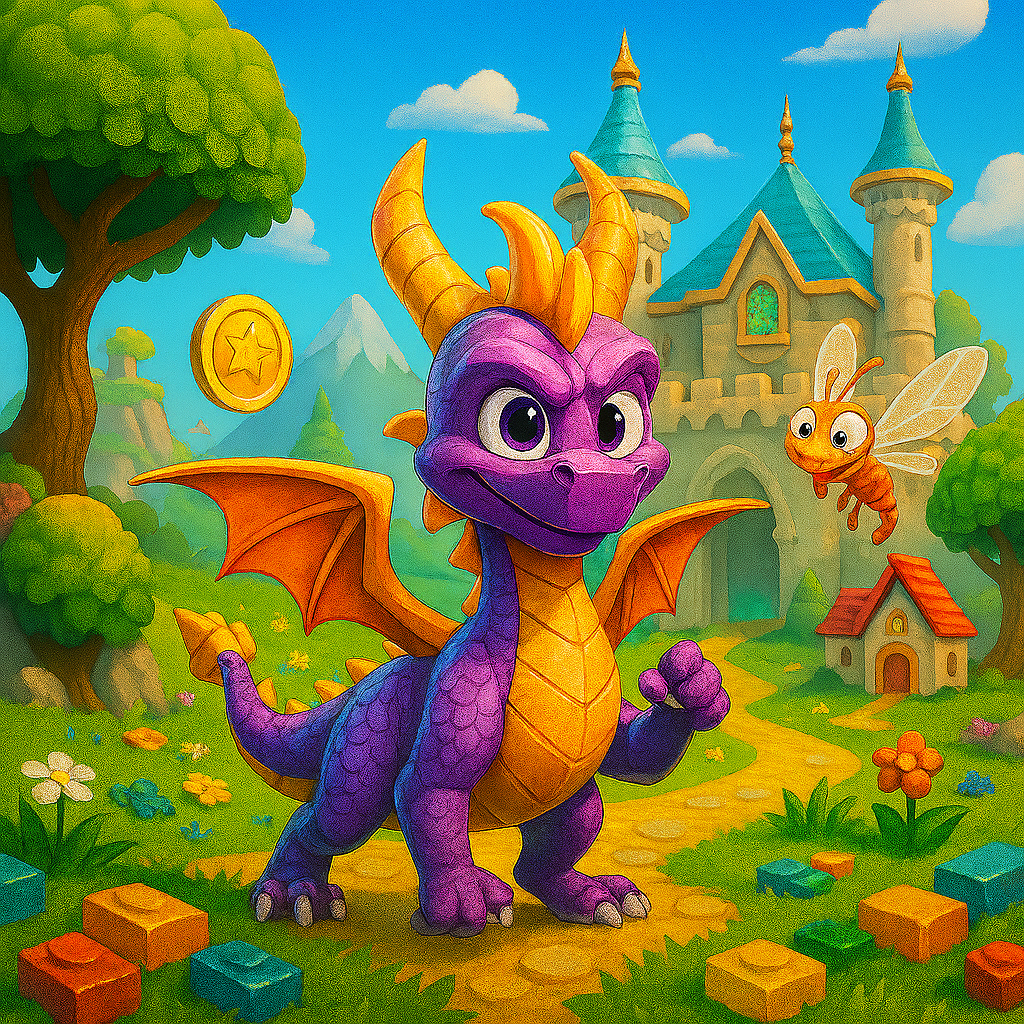 🐉 Spyro Reignited Trilogy: ماجراجویی کودکانه در دنیای رنگارنگ