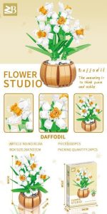 لگو گلدان نرگس مدل Flower Studio کد 9116 - Image 4