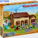 لگو خانه سیمسون مدل‏ Warm Family کد 1006