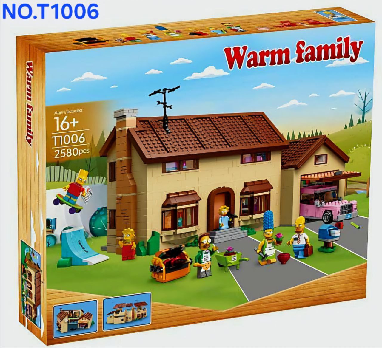photo_2025-10-29_11-52-15 لگو خانه سیمسون مدل Warm Family کد 1006 - Image 1