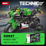 لگو موتورسیکلت مدل Technic برند WOMA کد C0927 - Image 6