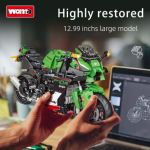 لگو موتورسیکلت مدل Technic برند WOMA کد C0927 - Image 4