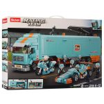 لگو کامیون تیم مسابقه سیار مدل Racing Team برند Sluban کد 380766 - Image 6