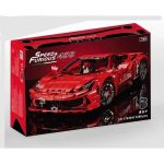 لگو ماشین فراری 458 Technic برند KBOX Brick کد 10304 - Image 4