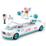 لگو ماشین عروس مدل Girls Dream Limo برند Sluban کد B0767 - Image 2
