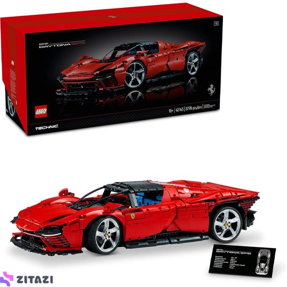G-xFdp47ZMLrcvem لگو ماشین فراری دایتونا مدل DAYTONA SP3 کد 8787 - Image 1