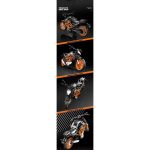 لگو موتور سیکلت مسابقه ای مدل KTM Duke کد 713001 - Image 16