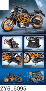 لگو موتور سیکلت مسابقه ای مدل KTM Duke کد 713001 - Image 12