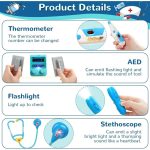 شامل کیت دندانپزشکی، لباس دکتر، و ست بازی پزشکی برای نقش‌آفرینی برند generic - Image 3