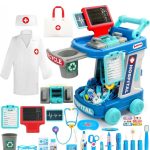 شامل کیت دندانپزشکی، لباس دکتر، و ست بازی پزشکی برای نقش‌آفرینی برند generic