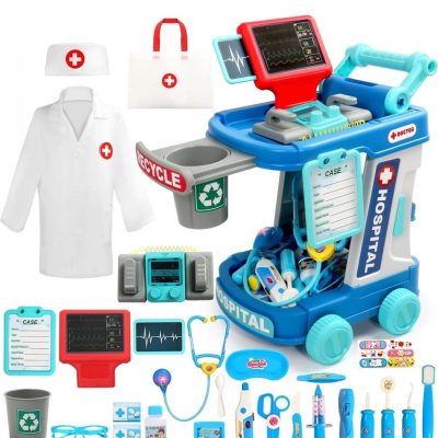 شامل کیت دندانپزشکی، لباس دکتر، و ست بازی پزشکی برای نقش‌آفرینی برند generic