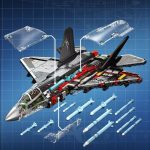 لگو هواپیما جت جنگنده F35 برند SEMBO کد 202274 - Image 4