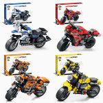 لگو موتور سیکلت مسابقه ای مدل MOTORCYCLE کد 47003/2 - Image 3