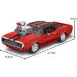 لگو ماشین دوج Charger برند Mould King کد 10112 - Image 3