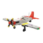 لگو جنگنده جنگ جهانی دوم مدل P-51 برند JIE STAR کد 23042 - Image 3