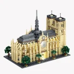 لگو کلیسای نتردام پاریس Notre-Dame de Paris کد T2106