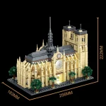 لگو کلیسای نتردام پاریس Notre-Dame de Paris کد T2106 - Image 3