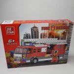 لگو ماشین آتش‌نشانی مدل Fire Rescue برند JIE STAR کد 22015