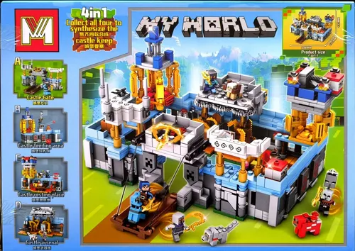 D_NQ_NP_836886-MLA97741966181_112025-O لگو ماینکرافت مدل My World برند MG کد MG696 - Image 1
