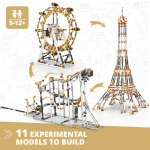 اسباب بازی ساختنی استم معماری مدل برج ایفل برند Engino کد M55 - تصویر 4