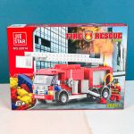 لگو ماشین آتش‌نشانی مدل Fire Rescue برند JIE STAR کد 22014 - Image 2