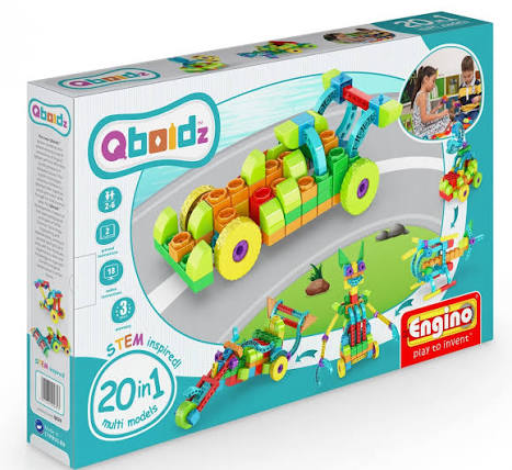 images (5) اسباب بازی ساختنی استم Qboidz مدل Multi Models برند Engino کد 20 - تصویر 1