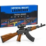 تفنگ اسباب‌بازی تیر ژله‌ای کلاش AK47 شارژی با خشاب برقی برند Handi کد HD749