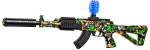 تفنگ اسباب‌بازی تیر ژله‌ای دودزا AK47 شارژی واتر بمب تاکتیکال کد 615 - تصویر 3